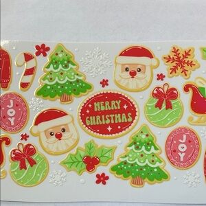 Christmas Assorted Cup Decal
